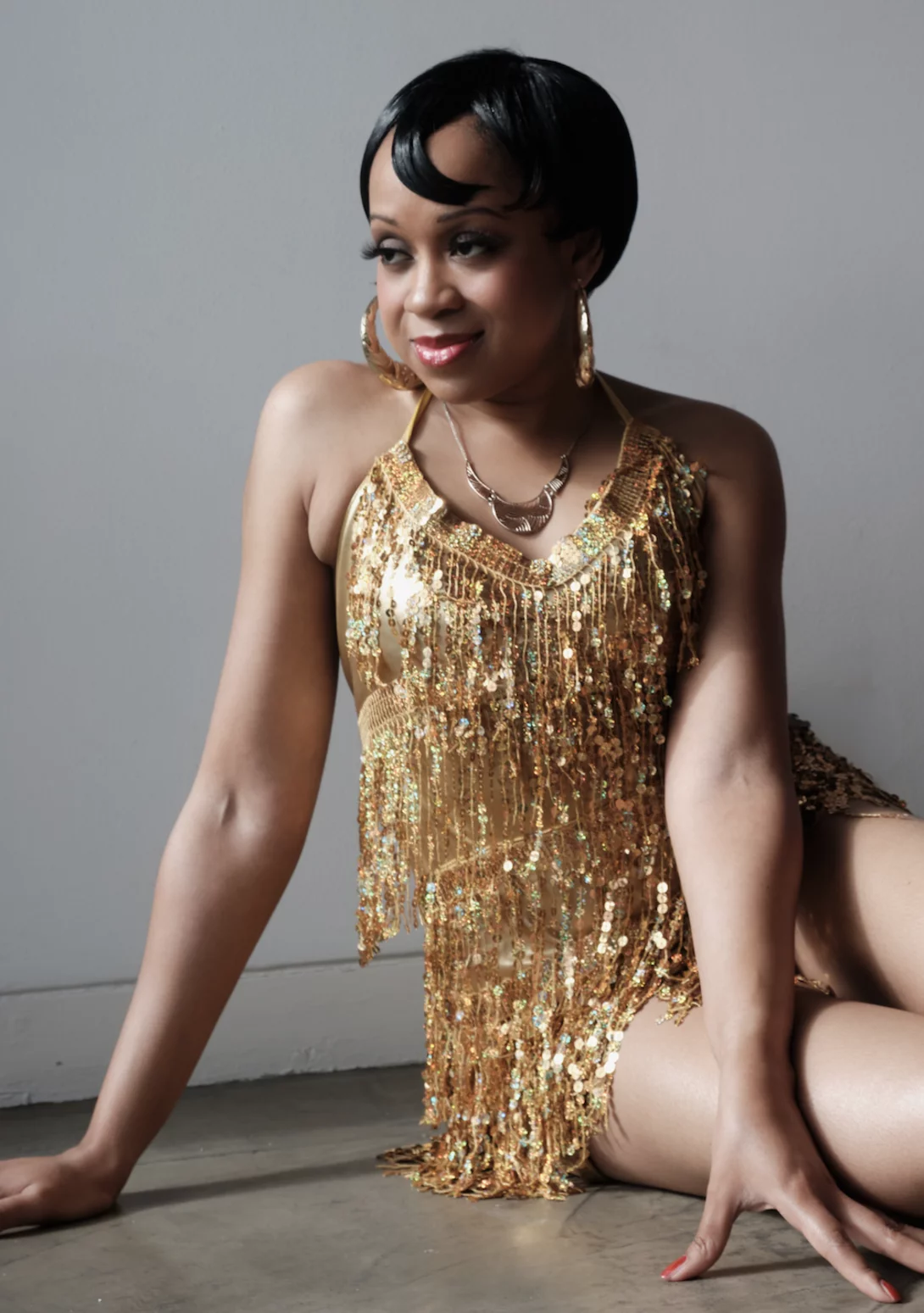 josephine baker gold dress Josephine Baker